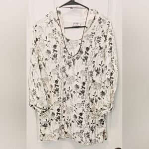 WILD PALM Botanical Top sz M